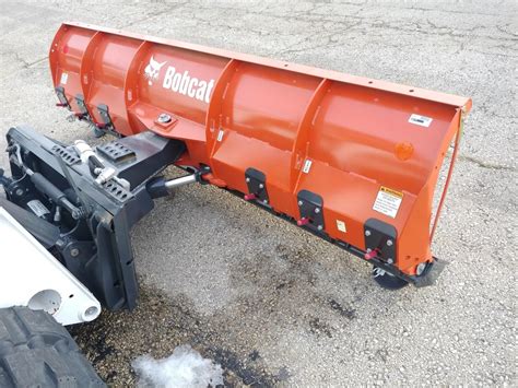 bobcat skid steer plow|bobcat snow plow for sale.